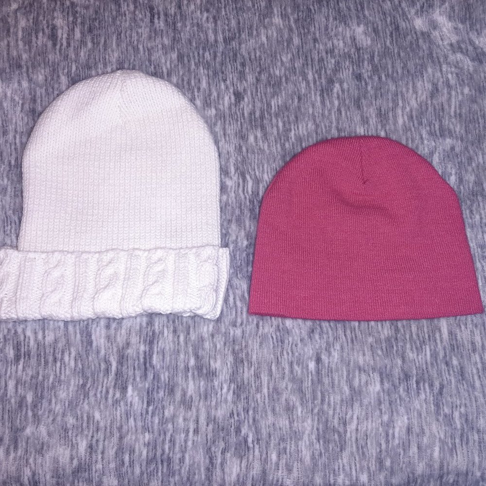 Bundle of 2 stocking hats one size